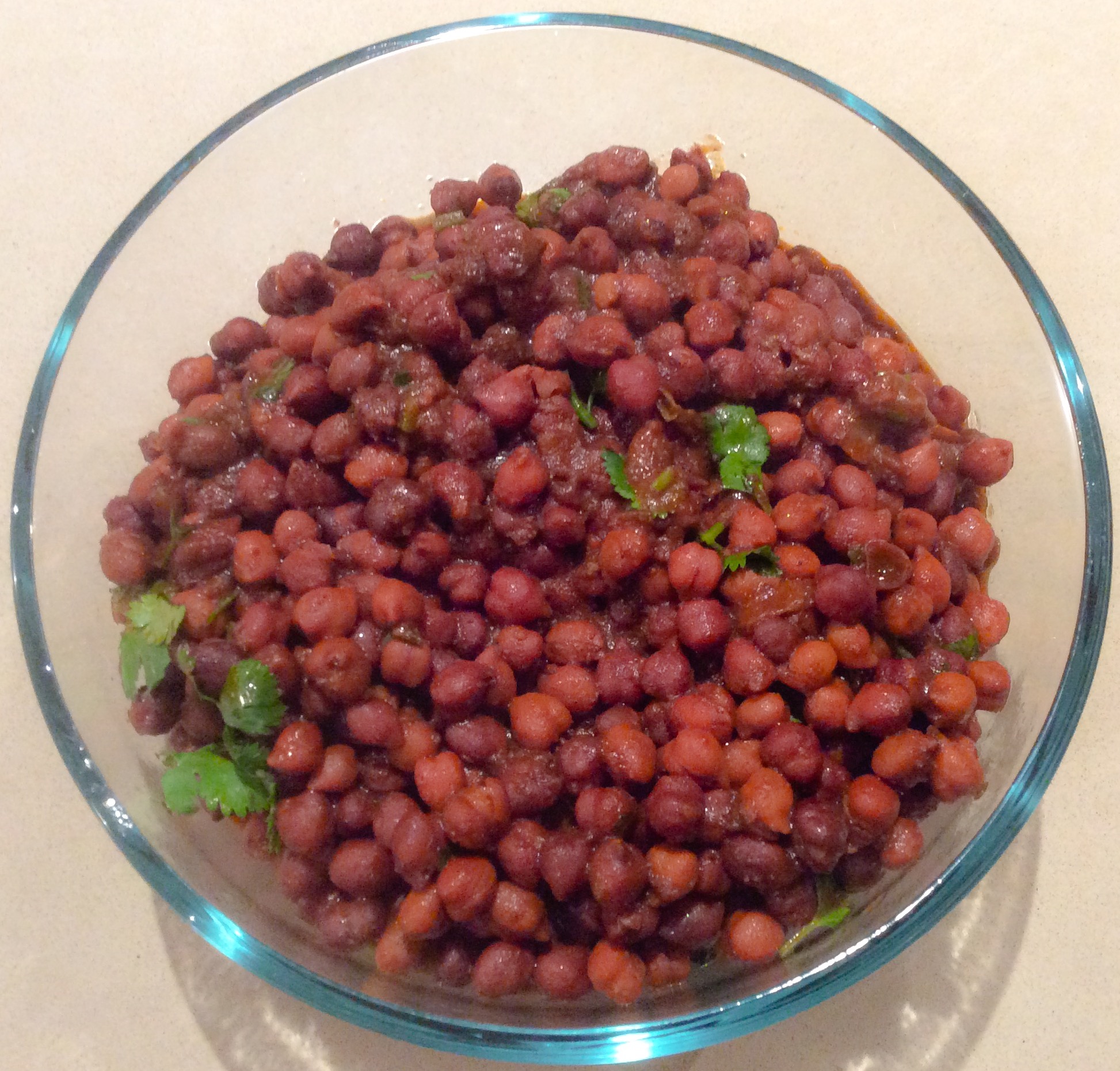 Photo of Brown Chickpeas Curry (Kale Chane)