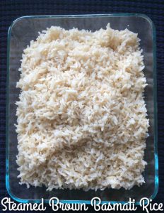 3 Ingredient Brown Basmati (Rice Cooker Recipe)