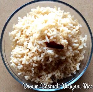 Image of Brown Basmati Biriyani Rice (Vegan, Oil Free & Gluten Free)