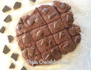 Vegan Chocolate Scones