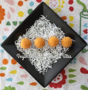 3 Ingredient Apricot Coconut Bliss Balls