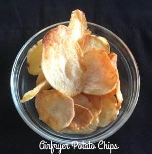 Airfryer potato chip recipe