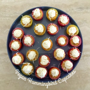 Picture of Vegan Hummingbird Cupcakes