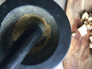 Photo of Mortar & Pestle with Spices