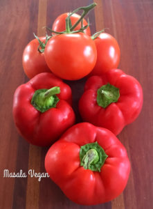 Photo of Truss Tomatoes & Red Bell Pepper